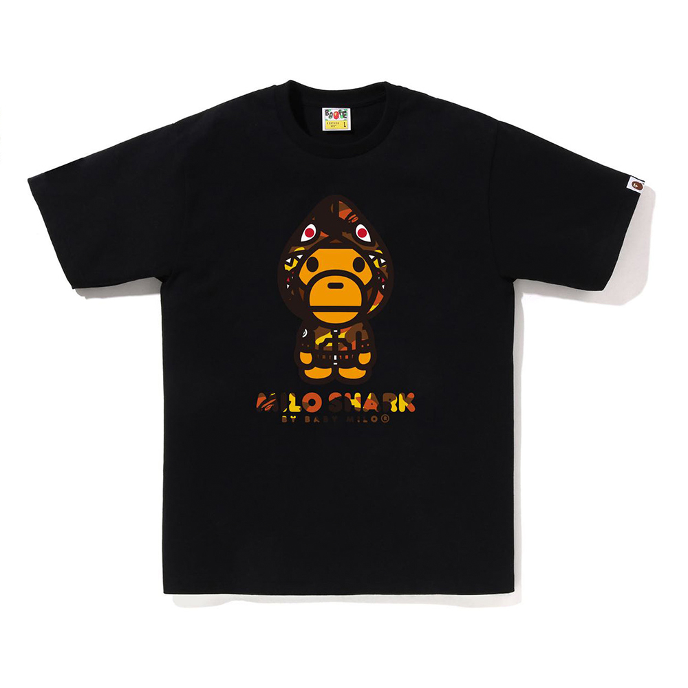 베이프 반팔티 1ST CAMO MILO SHARK FZH TEE 2L80-110-004 - 상세 이미지 5