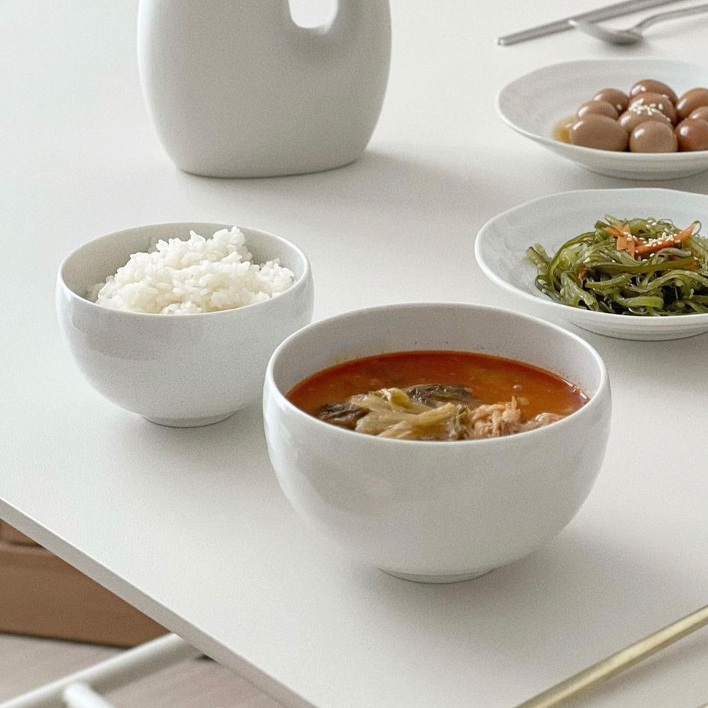 니코트 르블랑 달항아리 밥공기 MADE IN JAPAN - 상세 이미지 3