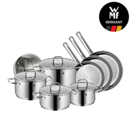 [WMF] NEW사피르 냄비 4종(16L+20L+20H+24H) + 후라이팬 3p(20+24+28cm)+찜기