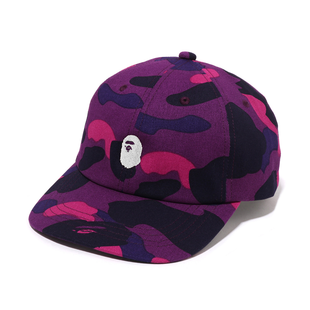베이프 모자 COLOR CAMO APE HEAD ONE POINT PANEL CAP 1L75-180-001 - 상세 이미지 3