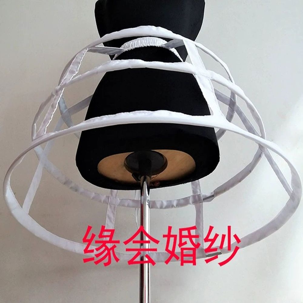 퍼지는 와이어 뼈대 볼륨 패티코트 귀족 새장 A. 로리타 버드 케이지 치마 지원 폭력적인 - 상세 이미지 2