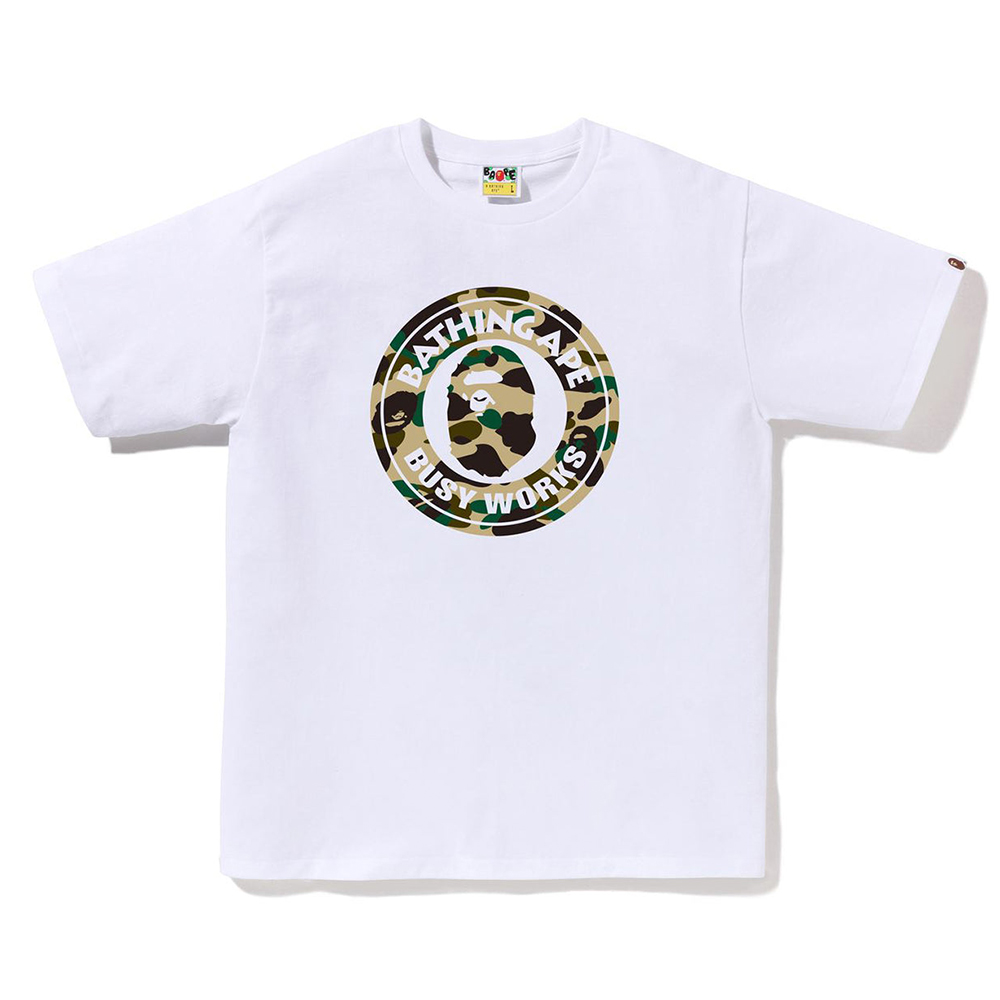 베이프 반팔티 1ST CAMO BUSY WORKS TEE 1L80-110-012 - 상세 이미지 3
