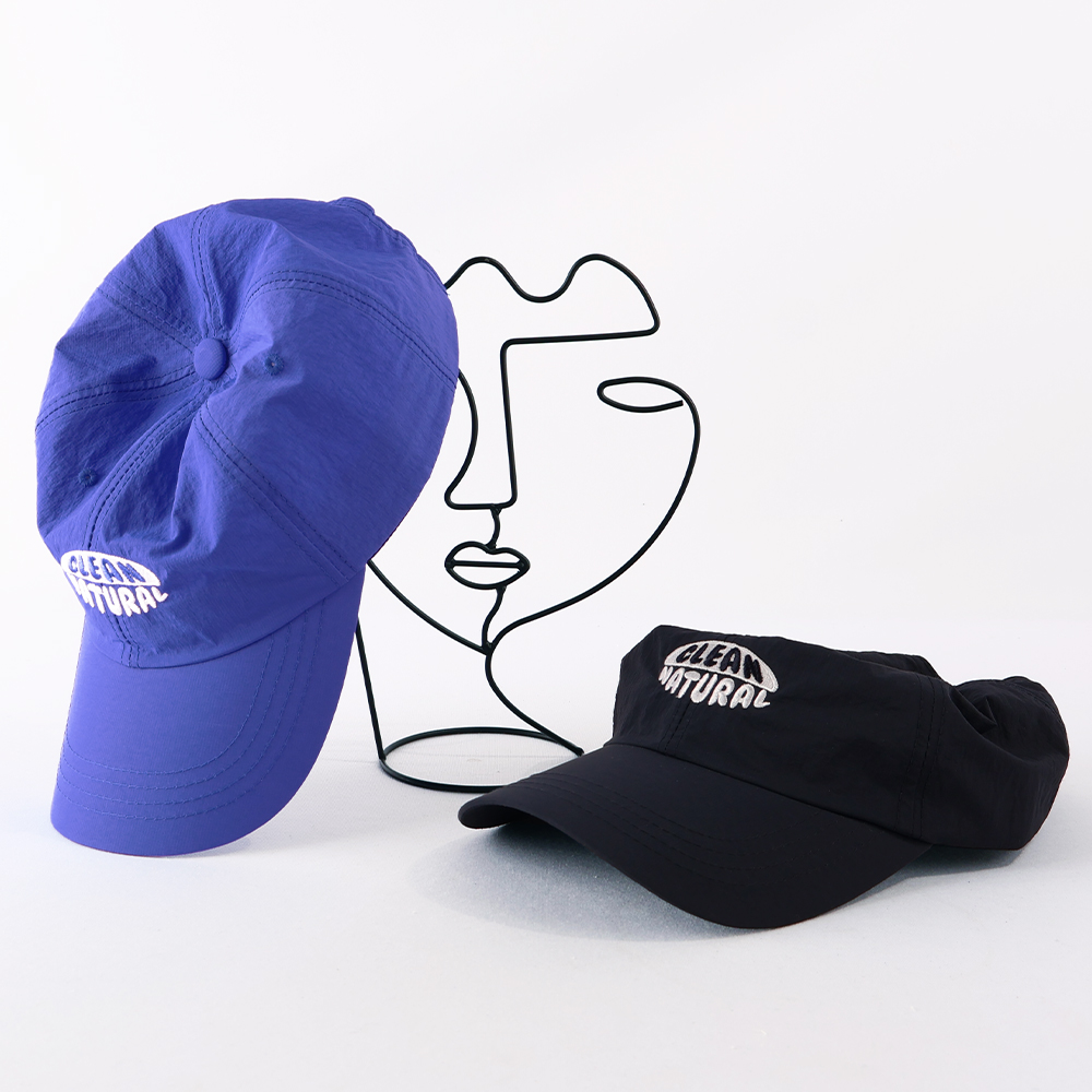 국내제작 CLEAN NATURAL 바스락볼캡 나일론모자 나일론볼캡 여성캡모자 이미지 6