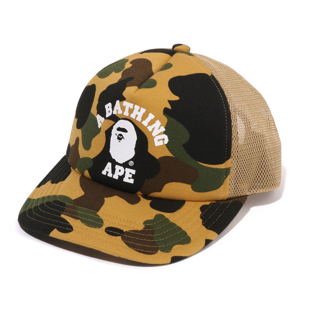 베이프 모자 1ST CAMO COLLEGE MESH CAP 1L80-180-001 - 상세 이미지 3