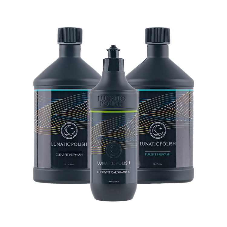 [루나틱폴리시] 3PH 세차세트 프리워시 퓨어핏 클리어핏 체리핏 카샴푸