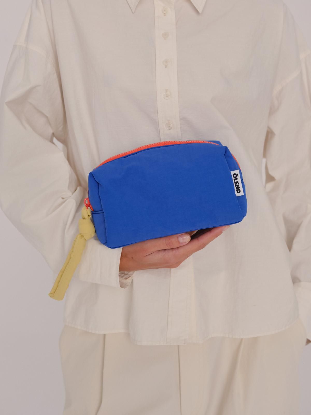 올랜드 멀티컬러 퍼프 오거나이저 파우치 53527090397519 COBALT BLUE - 상세 이미지 2