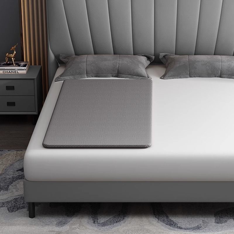 척추보호 매트리스 딱딱한 원목 보드 싱글 하드 토퍼 고경도 / 카키 면커버 60x120cm - 상세 이미지 2
