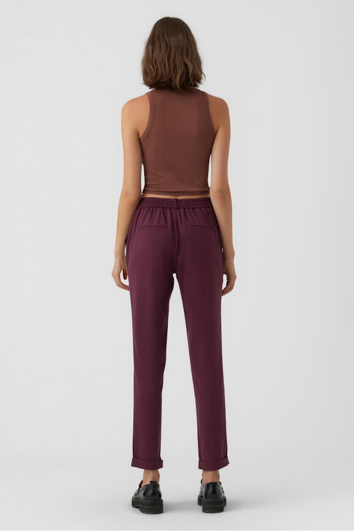 베로모다 엘라스틱 스트레이트핏 팬츠 6398259 MORADO - 상세 이미지 5