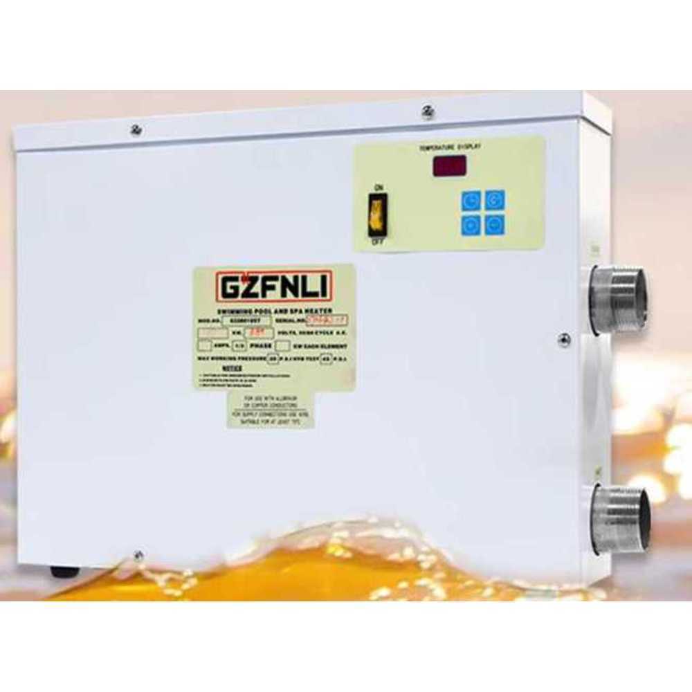 수영장 히팅기 난방기 디지털 디스플레이 온천 히터 5.5KW 220V - 상품 이미지