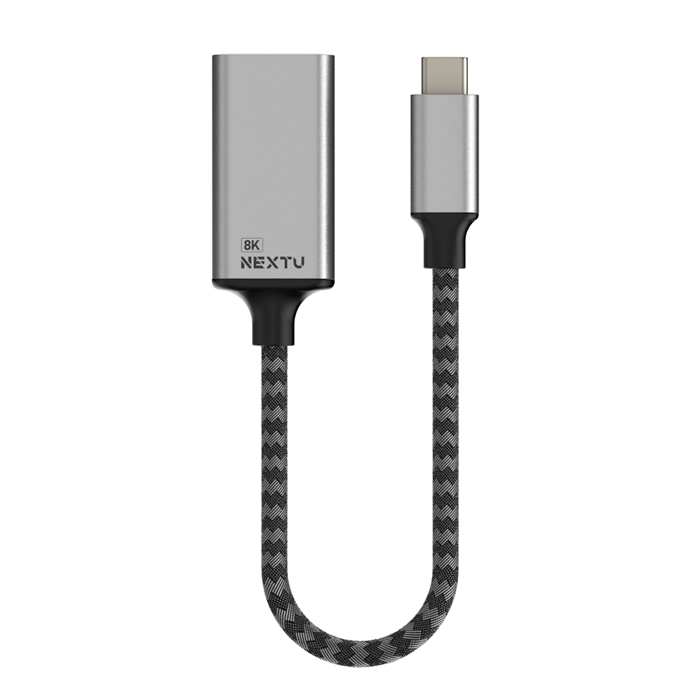 넥스트유 버로니 8K60Hz C to DP 디스플레이 컨버터 젠더 케이블 - 상세 이미지 4