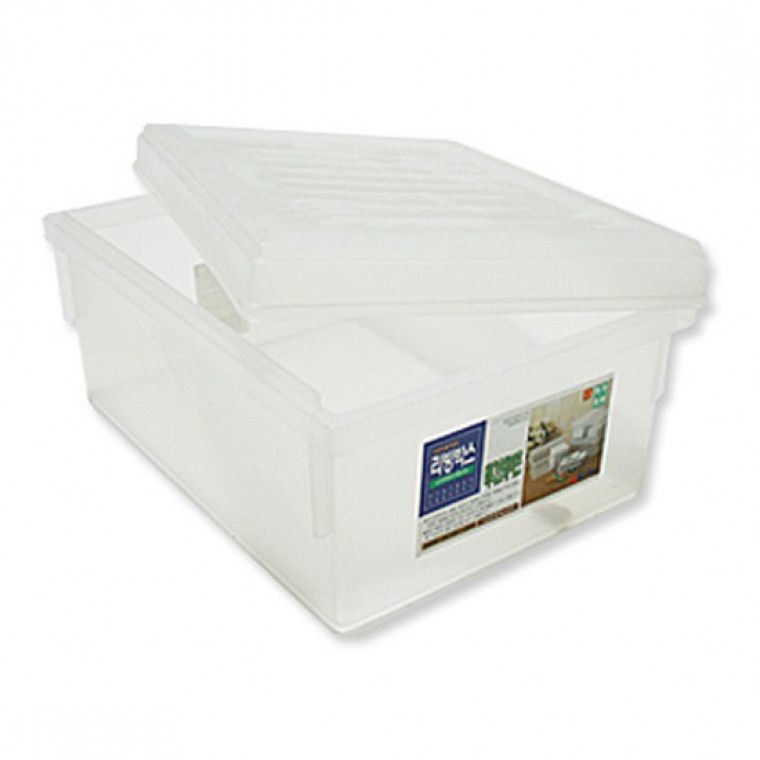 시스템리빙박스 6L 225x300x125mm 수납함 의류보관함 의류정리함 - 메인 이미지