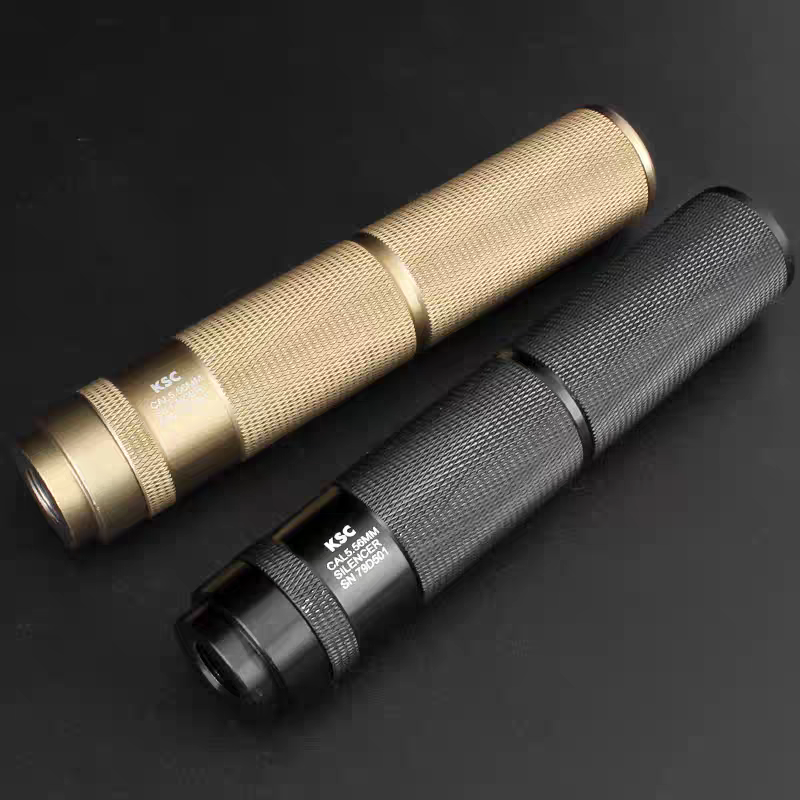 KSC 14mm/19mm 메탈 더미 역나사 소음기 - 상품 이미지