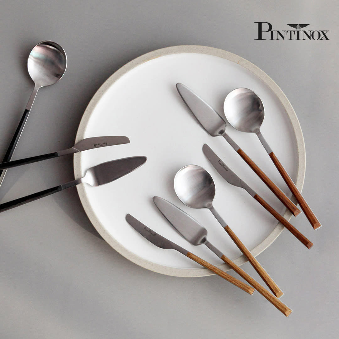 이태리 핀티녹스 사틴 커트러리 브런치 3종 버터나이프 수프스푼 피쉬나이프