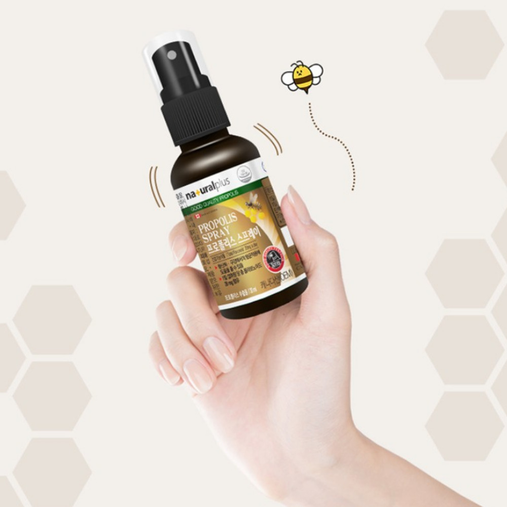 내츄럴플러스 프로폴리스 스프레이 면역력 덴티 원액 성대 몸에 굿데이 30ml, 1개 - 상품 이미지