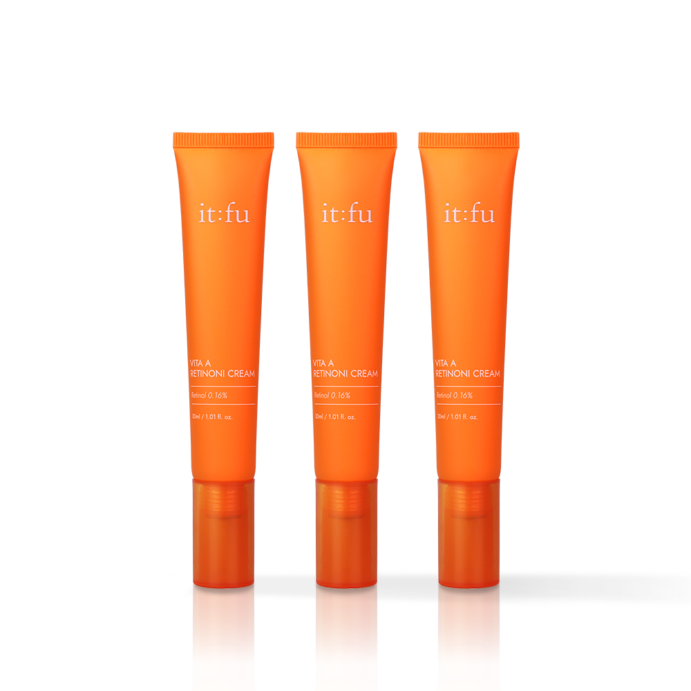 [레티놀] 비타민A 모공수축 블랙헤드 안티에이징 비타A 레티노니 크림 30ml 3개 - 상품 이미지