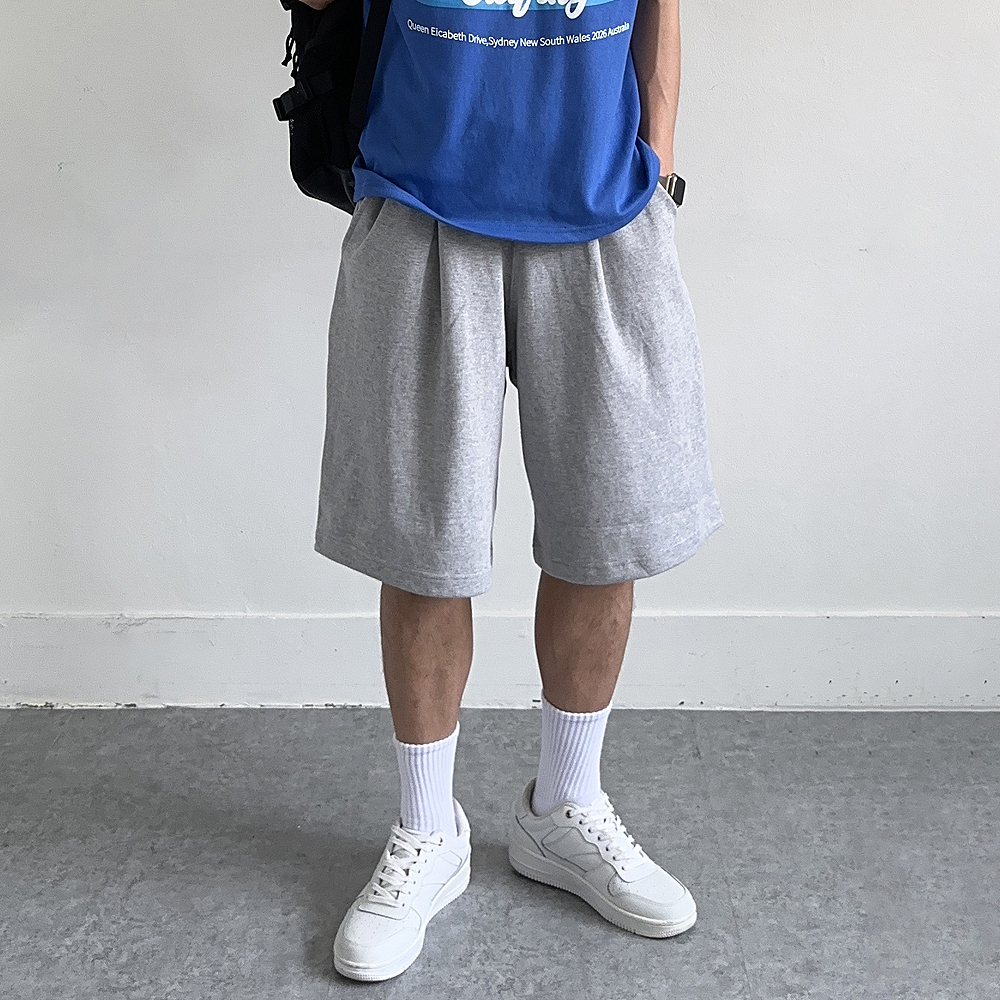 남자반바지 남자버뮤다팬츠 밴딩 트레이닝 카펜더 반바지 - 상세 이미지 3