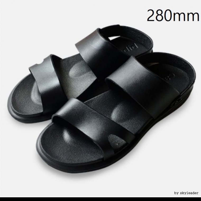 801쿠션왕샌들 검정 280mm 남자샌들 남성샌들 센들 - 메인 이미지