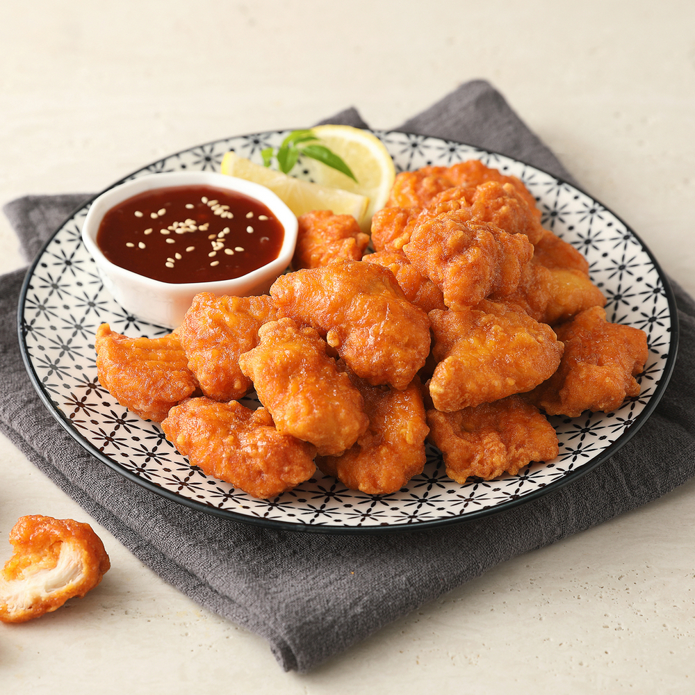 [푸딩팩토리] 안심통살 치킨 가라아게 1kg 후라이드 순살치킨 - 상세 이미지 3
