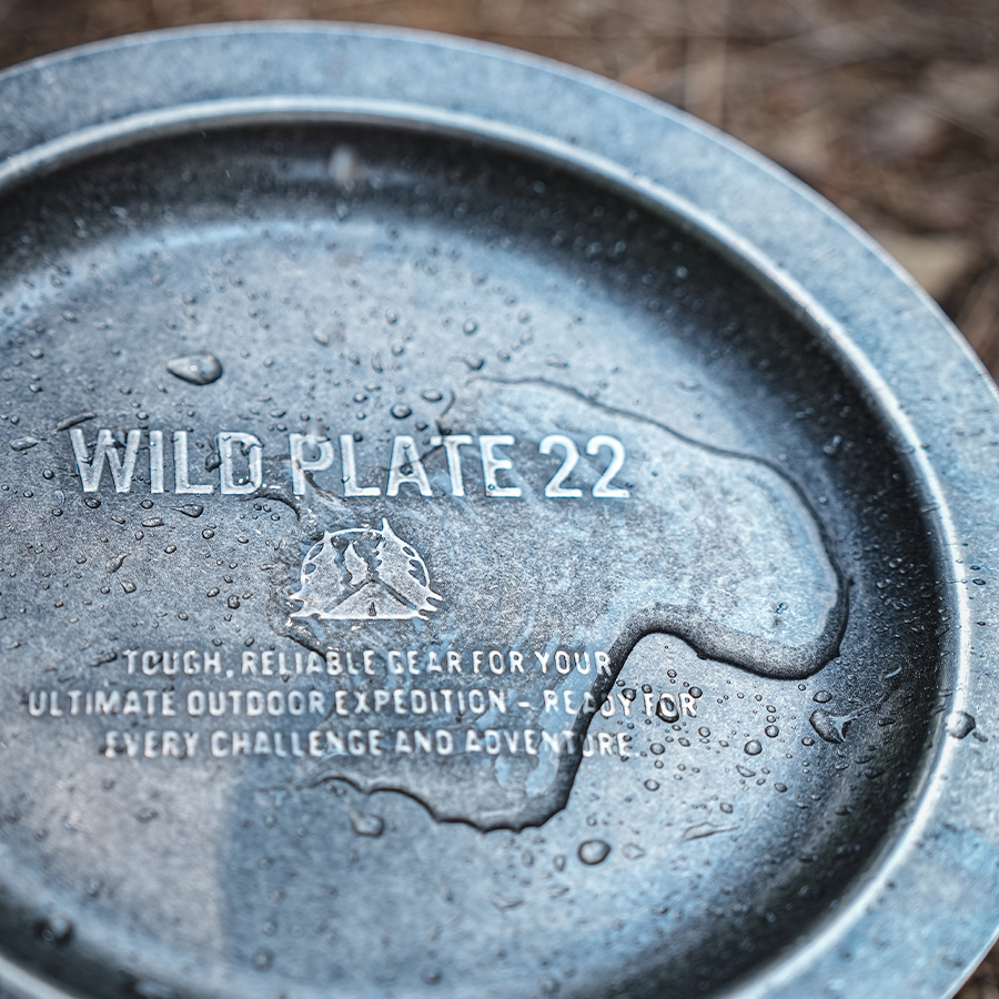 카고컨테이너 와일드 플레이트 18 캠핑 스테인레스 접시