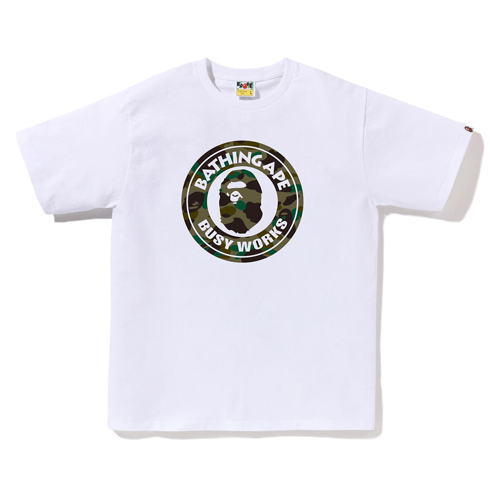 베이프 반팔티 1ST CAMO BUSY WORKS TEE 1L80-110-012 - 상세 이미지 2