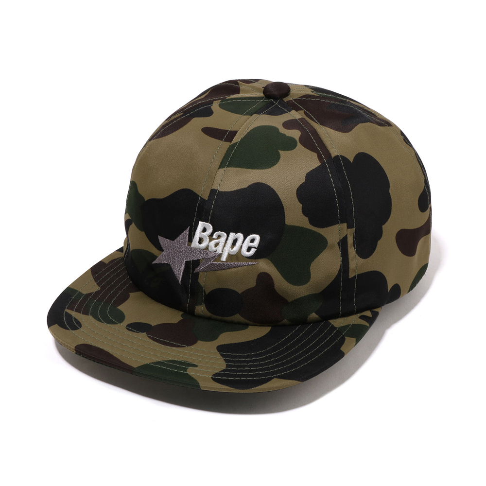 베이프 모자 1ST CAMO STA LOGO NYLON CAP 1L75-180-002 - 상세 이미지 2