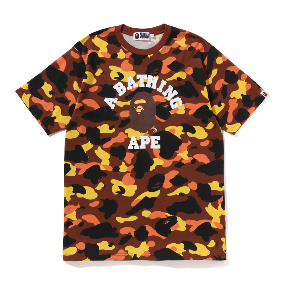 베이프 반팔티 1ST CAMO COLLEGE TEE 1L80-109-008 - 상세 이미지 2