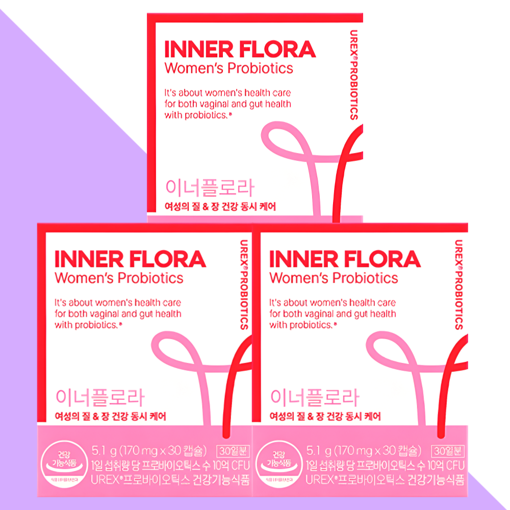 뉴오리진 이너플로라 질유산균 UREX 30캡슐X3박스 - 상품 이미지