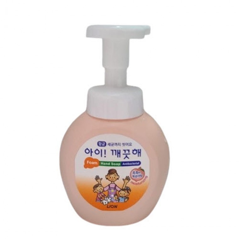 아이깨끗해 핸드워시 용기 복숭아 250ML 주방핸드워시 화장실핸드워시 거품비누 - 상품 이미지