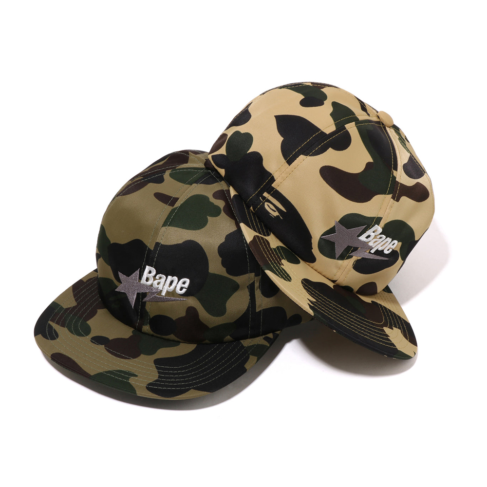 베이프 모자 1ST CAMO STA LOGO NYLON CAP 1L75-180-002 - 메인 이미지