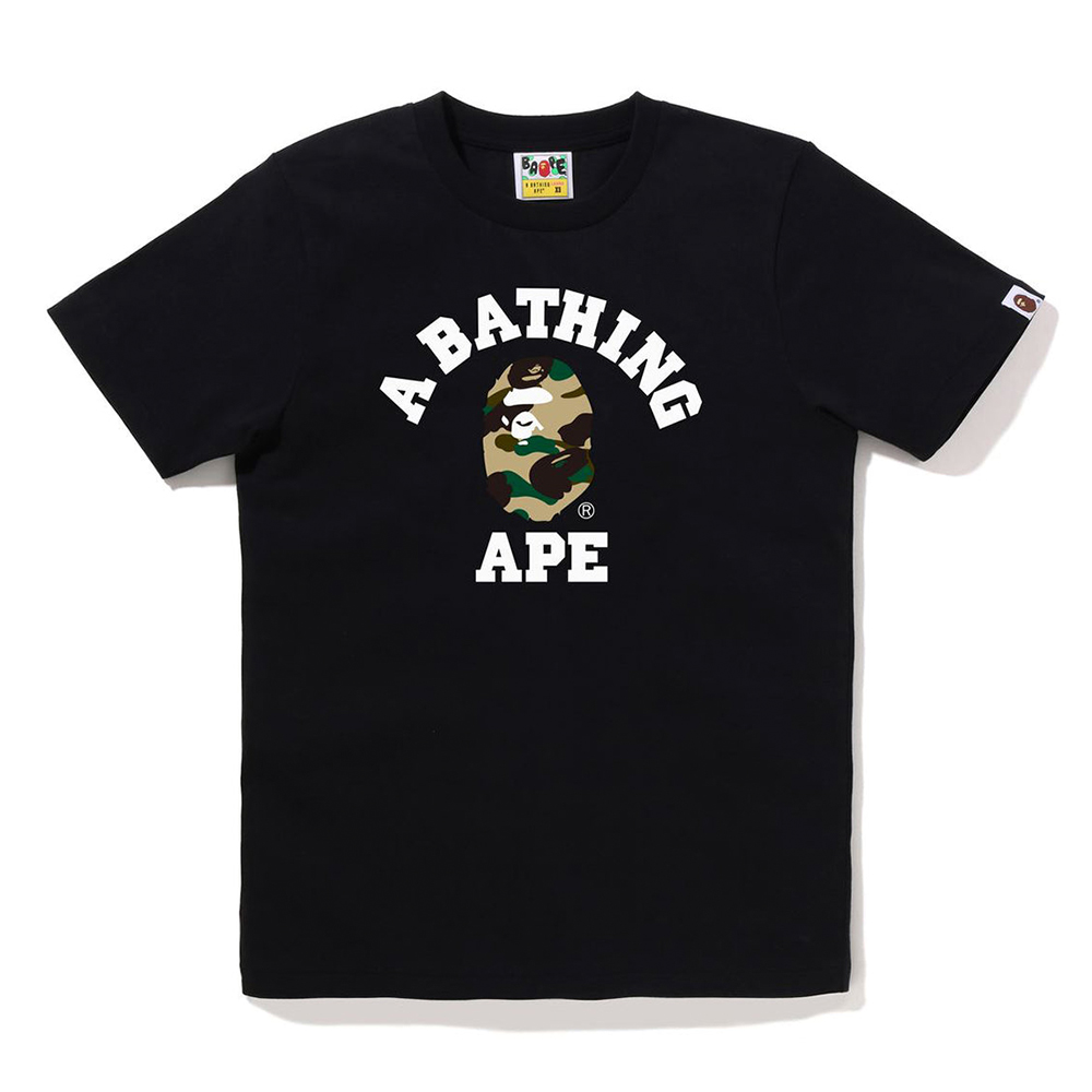 베이프 우먼즈 반팔티 1ST CAMO COLLEGE TEE 1L80-210-011 - 상세 이미지 3