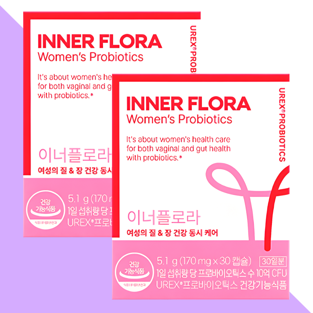 뉴오리진 이너플로라 질유산균 UREX 30캡슐X2박스