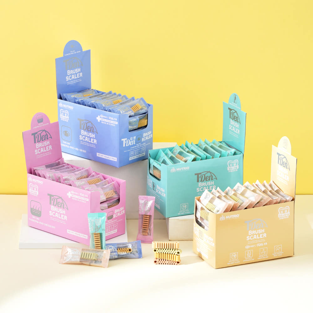 뉴트리오 티덴브러쉬 강아지 덴탈껌 50p + 50p