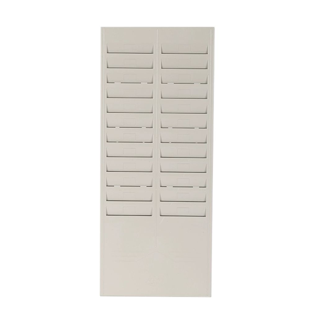 직원 관리기 꽂이 기록기 홀더 벽걸이 출퇴근 A. 50 자리 회색 Enter width w 이미지 6