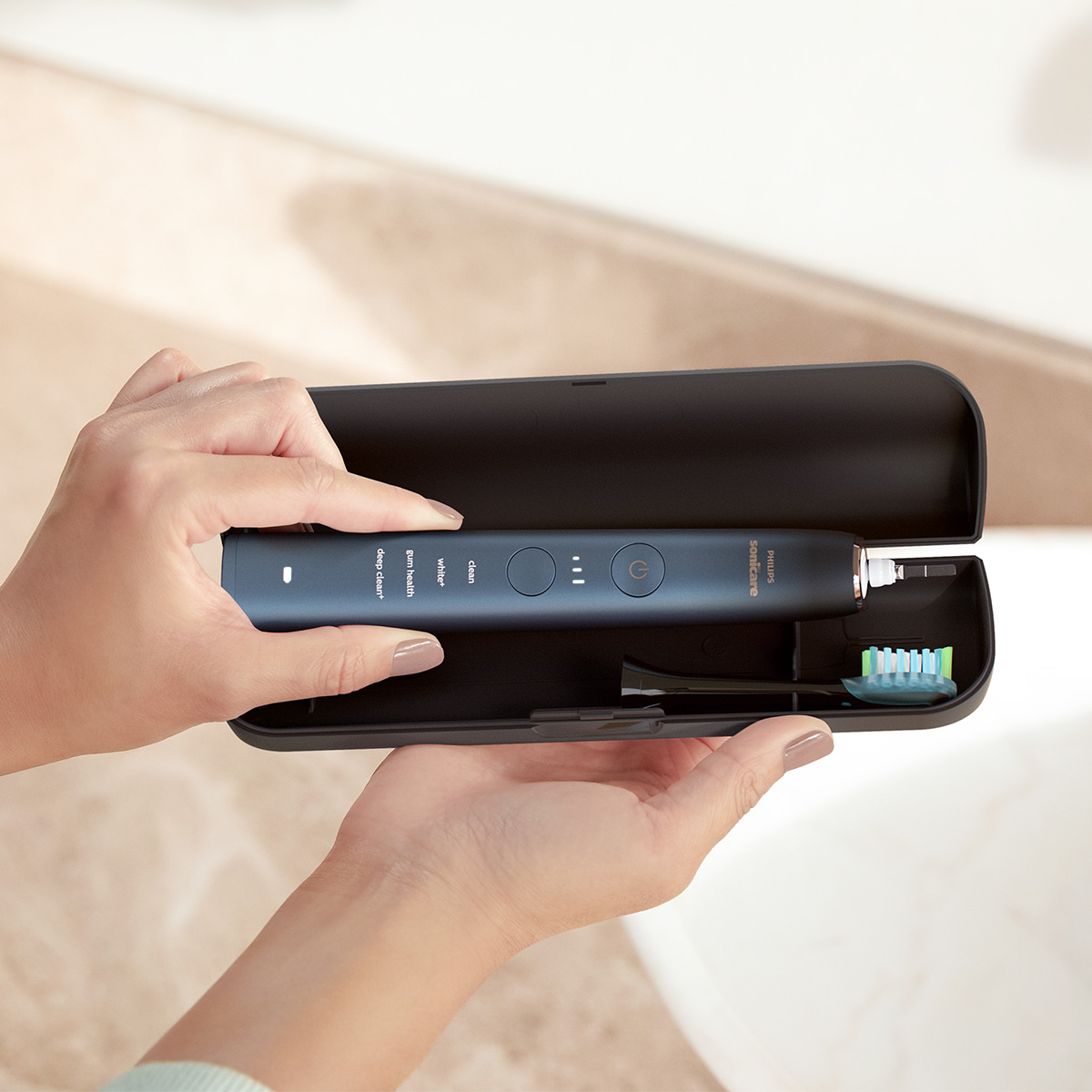 필립스 소닉케어 다이아몬드클린 9000 스페셜 에디션 아쿠아마린 HX9911/96+올인원 칫솔모 1P 증정