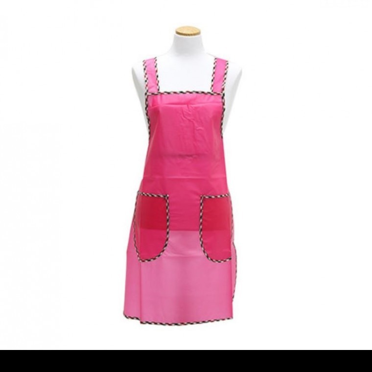 우레탄 앞치마 소 핑크 업소용앞치마 서빙앞치마 식당앞치마