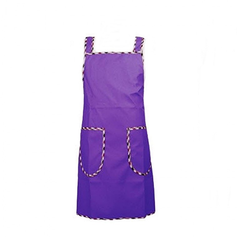 고급 방수앞치마 퍼플 김장앞치마 작업앞치마 주방앞치마