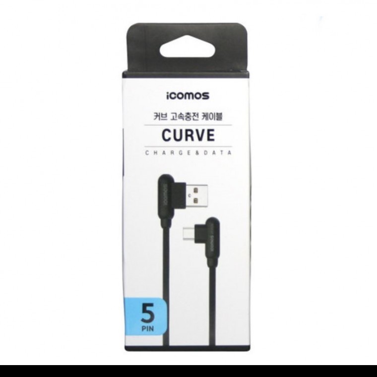 커브 고속충전 케이블 5핀 휴대폰 자동차 usb - 메인 이미지