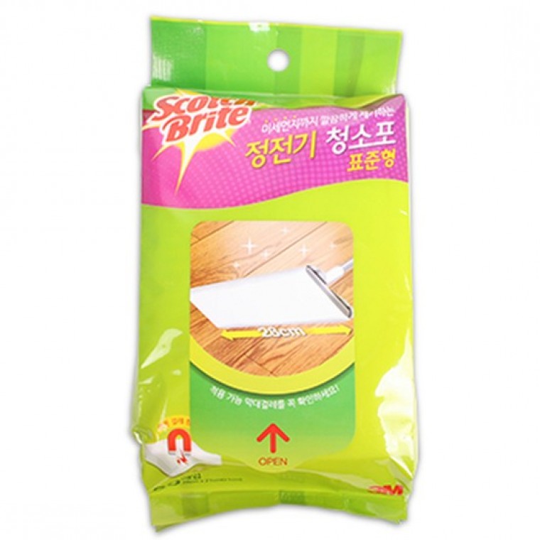3M 정전기청소포 표준형 30P 막대걸레 밀대걸레 마대걸레 - 메인 이미지