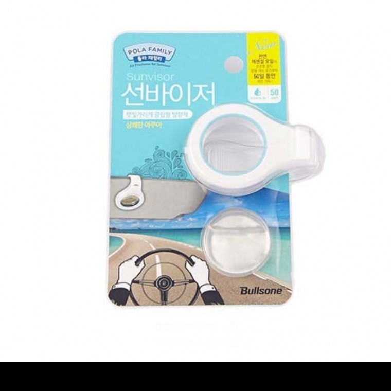 볼스원 선바이저 상쾌한아쿠아 방향제 자동차 차량용 - 메인 이미지