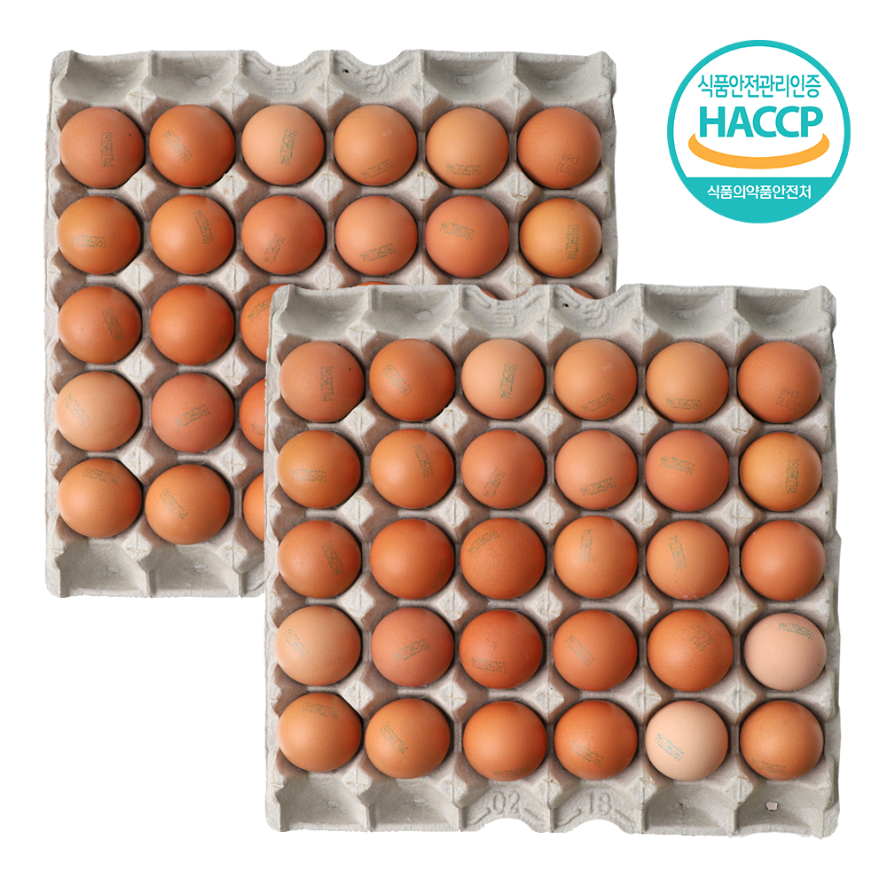 촉촉한 구운계란 구운란 30구+30구 (총 2판) 맥반석 계란