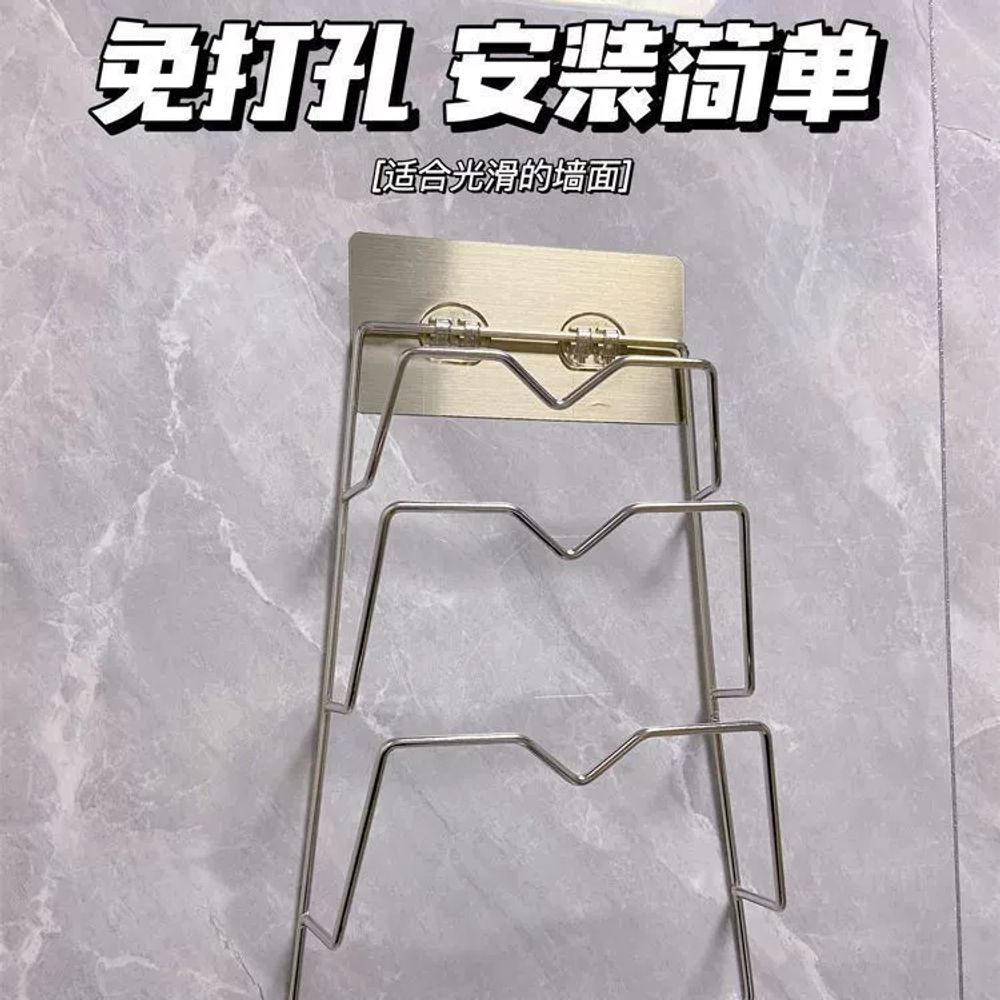 드라이기거치대 드라이기 고데기 단층 홀더 3단 무타공 A. 단일 레이어선택적 그림 스타일 이미지 6