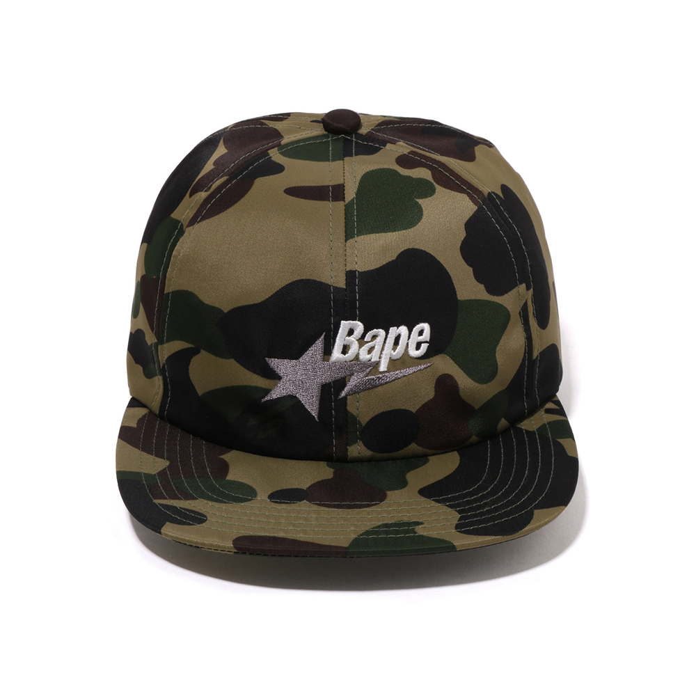 베이프 모자 1ST CAMO STA LOGO NYLON CAP 1L75-180-002 - 상세 이미지 3