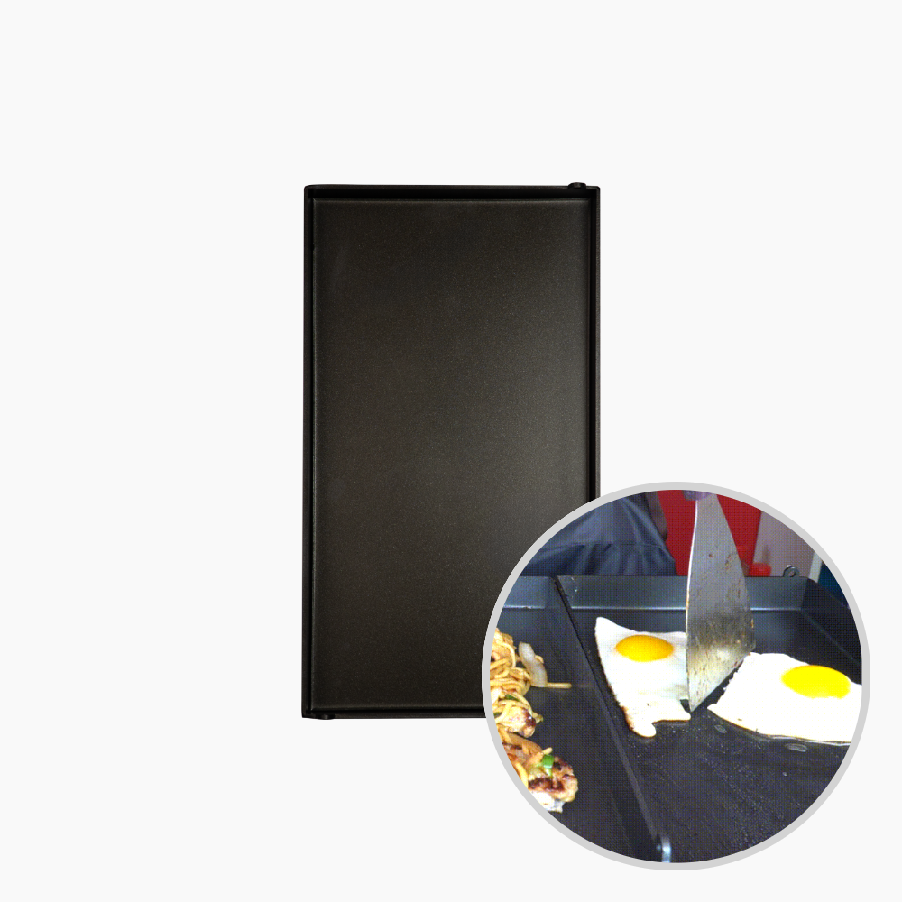 미니 다용도 철판 (타코야끼버너 호환가능) 업소 볶음요리 핫도그 소세지 닭꼬치 호떡 스테이크 분식집 오코노미야끼 불판