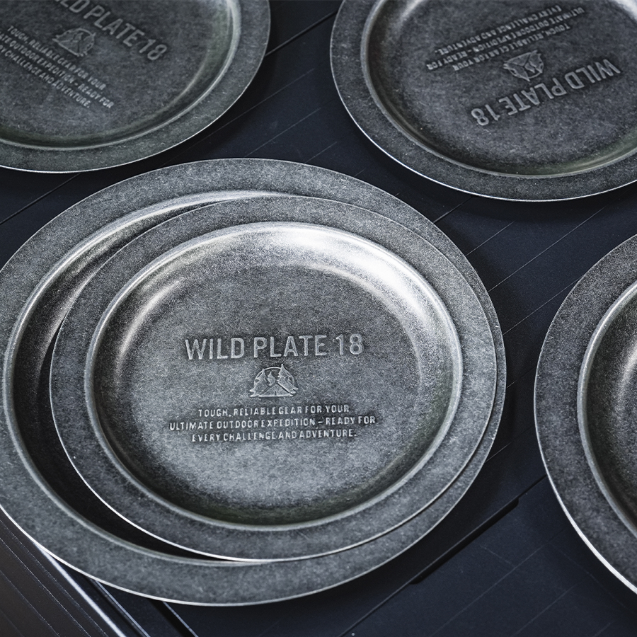 카고컨테이너 와일드 플레이트 18 캠핑 스테인레스 접시