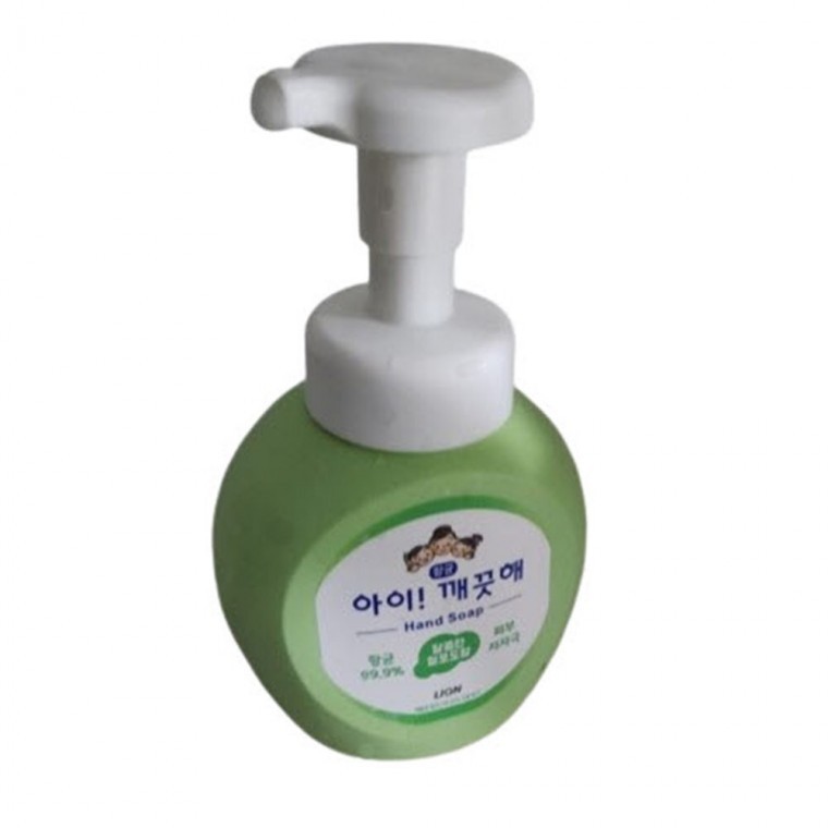 아이깨끗해 핸드워시 용기 청포도 250ML 손세정제 거품비누 욕실핸드워시 - 상품 이미지