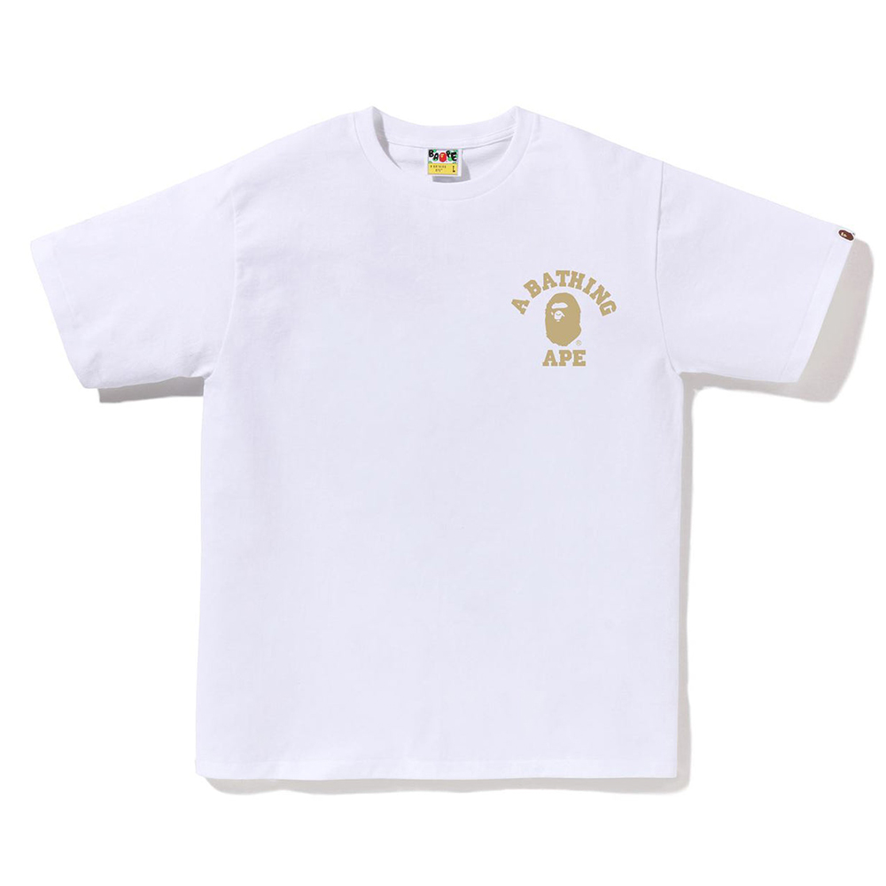 베이프 반팔티 1ST CAMO COLLEGE ATS TEE 1L80-110-014 - 상세 이미지 5
