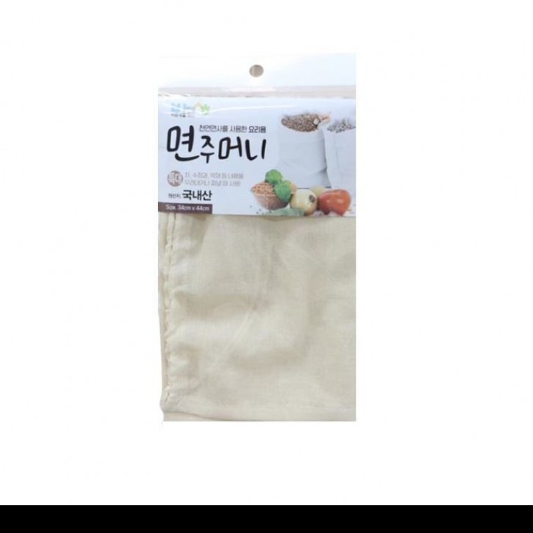 바른 면주머니 특대 육수망 약재우려내기 차망 - 메인 이미지