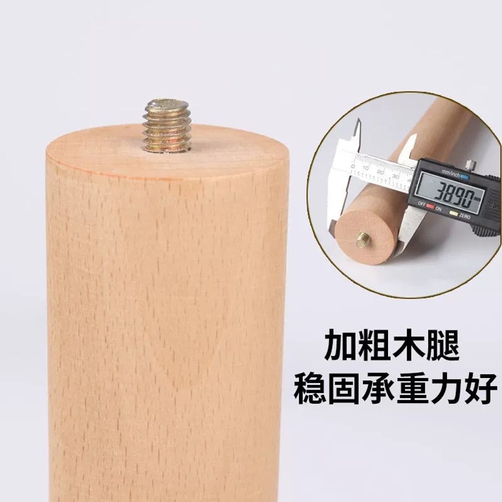 원목 테이블 다리 책상 카페 110mm 가구 A. 4 팩 너도밤 나무 광택 10cm 강화 - 상세 이미지 4