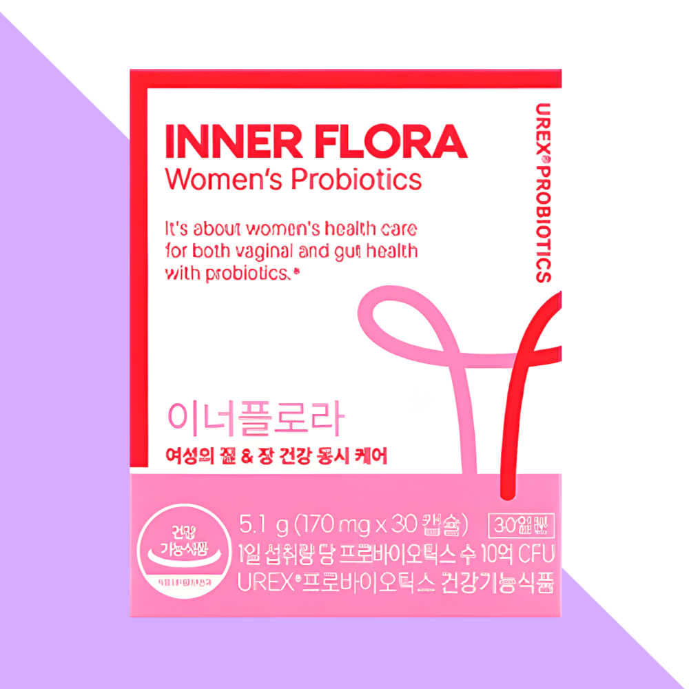 뉴오리진 이너플로라 질유산균 UREX 30캡슐X1박스