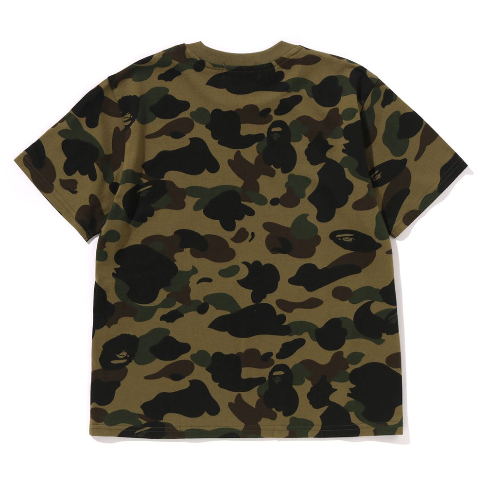 베이프 우먼즈 반팔티 1ST CAMO ONE POINT MINI TEE 1L80-209-003 - 상세 이미지 2